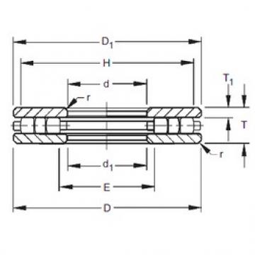 Timken 90TP139 thrust roller bearings