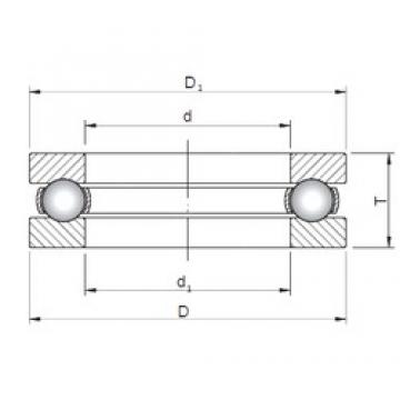 ISO 51309 thrust ball bearings