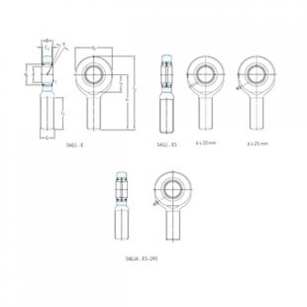 SKF SA60ES-2RS plain bearings #2 image
