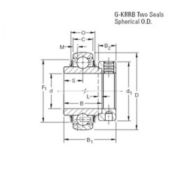 Timken G1203KRRB deep groove ball bearings #2 image