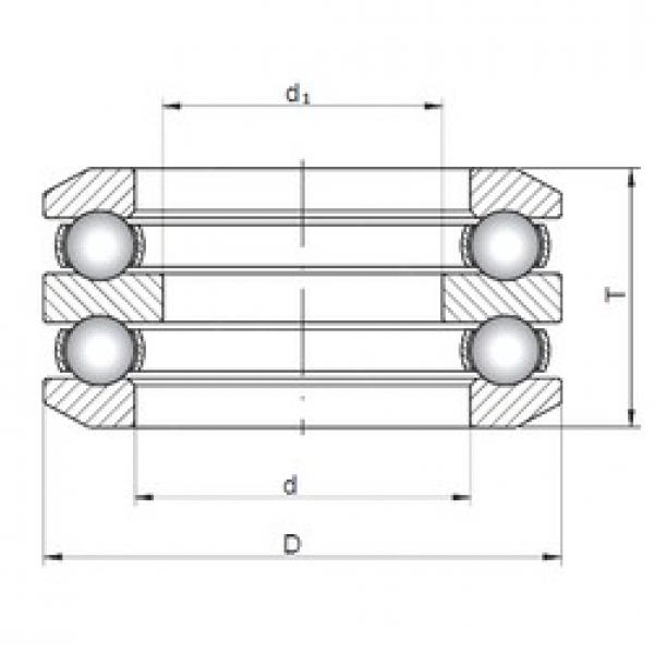 ISO 54413 thrust ball bearings #2 image
