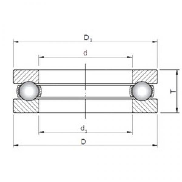 ISO 51234 thrust ball bearings #2 image