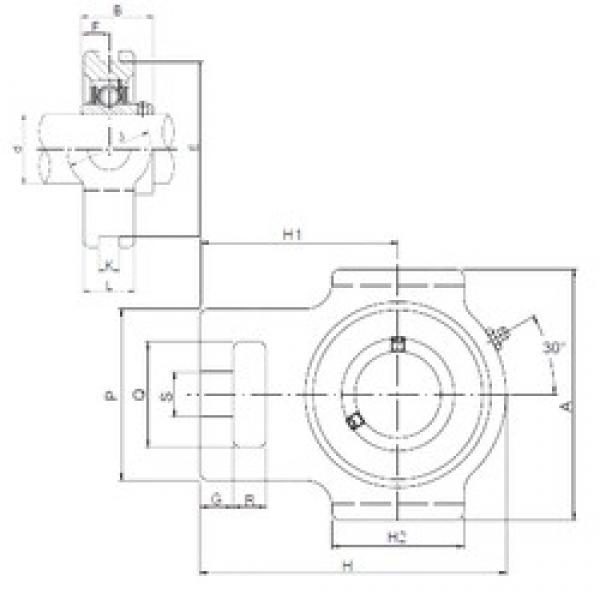 ISO UCT206 bearing units #2 image