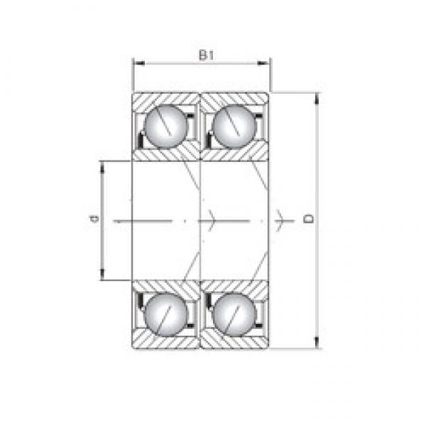 ISO 7005 ADT angular contact ball bearings #2 image