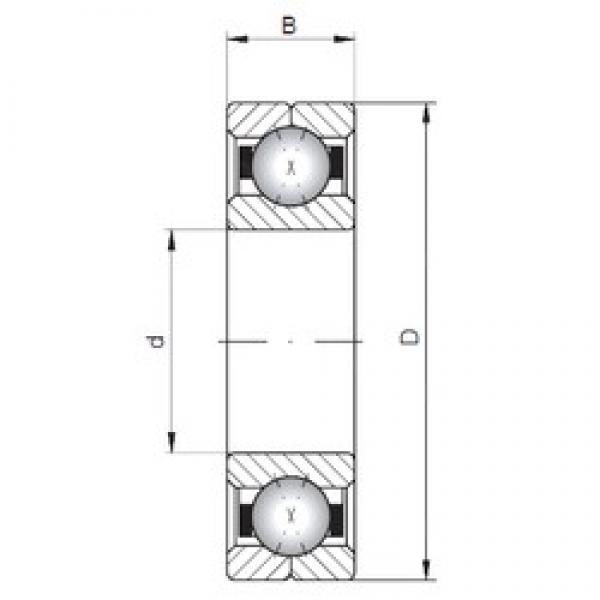 ISO Q203 angular contact ball bearings #2 image