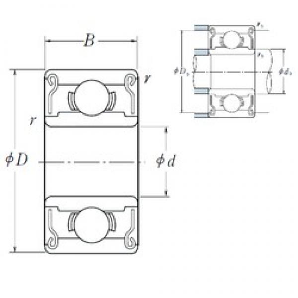 ISO 684AZZ deep groove ball bearings #2 image