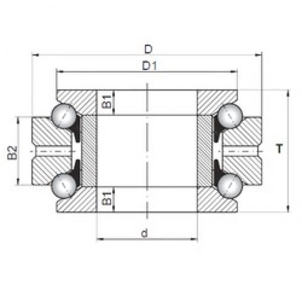 ISO 234430 thrust ball bearings #2 image