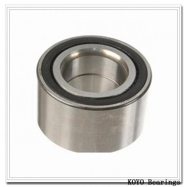 KOYO 6317-2RS deep groove ball bearings #1 image