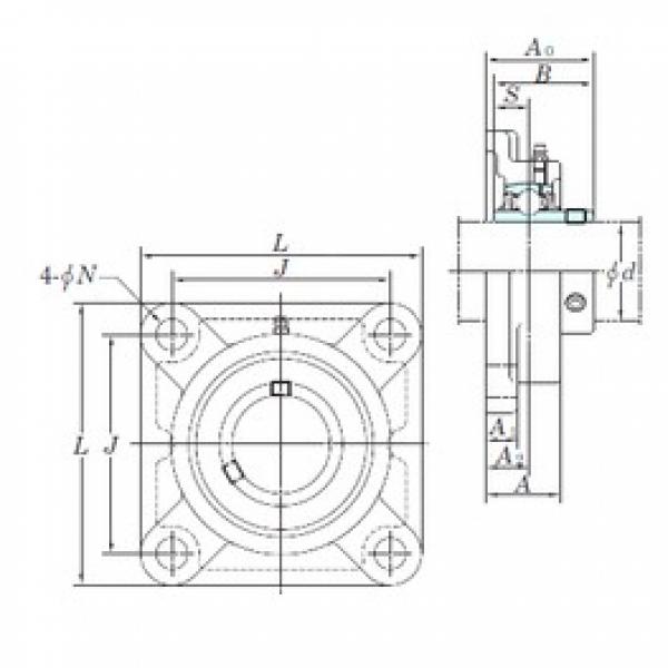 KOYO UCFX17-55E bearing units #2 image